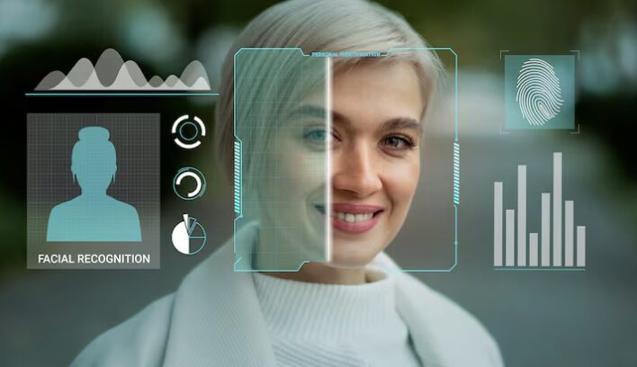 AI deepfake image of a young woman