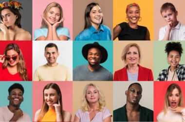 faces of different people