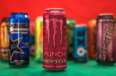 cans of energy drinks