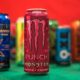 cans of energy drinks