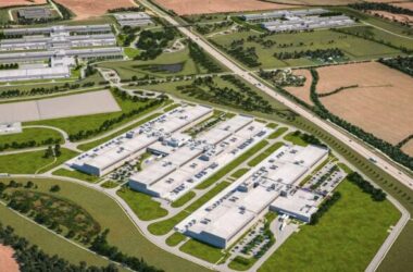 Big data centers from above